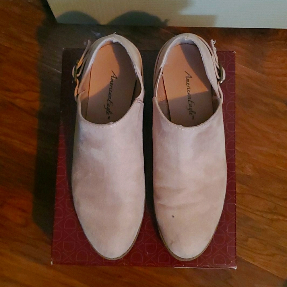 Light Pink Ankle Booties